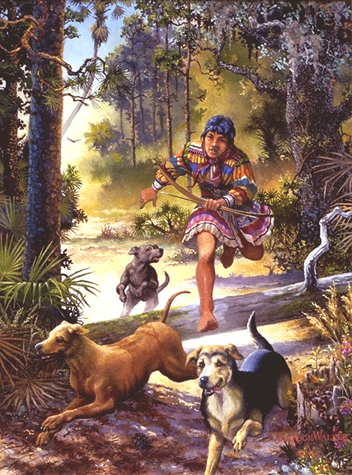 Jackson Walker Florida Artist, Florida History Paintings, Military